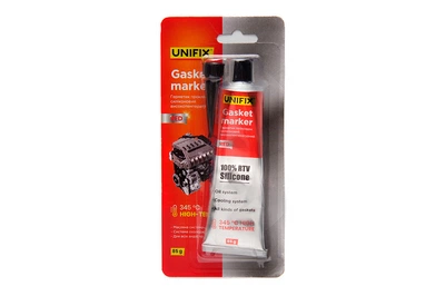 Герметик прокладок Unifix 85г x 345°С красный (940013)