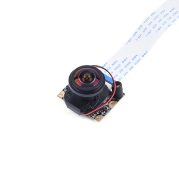 Камера для одноплатных ПК 5MP OV5647, CSI, 175° широкоугольная, для Raspberry Pi 4B/3B+/3B/Zero W