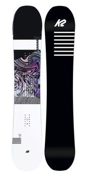 Сноуборд K2 RAYGUN 162 Black/white/multicolor (11E0008.1) V