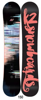 Сноуборд K2 FIRST LITE 150 Black/coral/multicolor (11B0025)