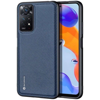 Чехол книжка Dux Premium Ducis Fino Case Xiaomi Redmi Note 11 Pro 5G / 11 Pro Blue