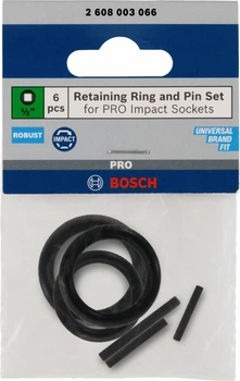 Набор фиксаторов Bosch PRO Impact 1/2", 6 шт (2608003066)