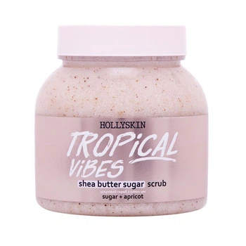Сахарный скраб HollySkin для тела с маслом ши и перлитом Tropical Vibes 300 мл