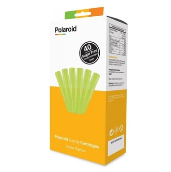 Набір змінних картриджів з карамеллю для 3D ручки Polaroid Candy Pen 4уп по 10шт Яблуко / Зелений (PL-2508-00)