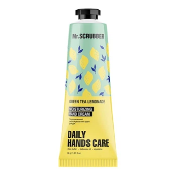 Парфюмированный увлажняющий крем для рук Mr.SCRUBBER Green Tea Lemonade 30 г