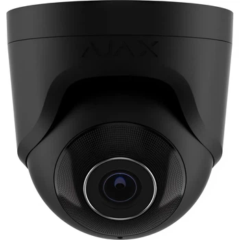 Камера відеоспостереження з мікрофоном Ajax TurretCam 4 мм захист IP65 5 Мп Чорний (99-00017166)