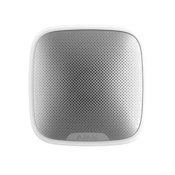 Беспроводная охранная сирена уличная Ajax StreetSiren 4хCR123A защита IP54 81-113 дБ Белый