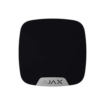 Беспроводная охранная сирена внутренняя Ajax HomeSiren 2хCR123A защита IP50 81-105 дБ Черный