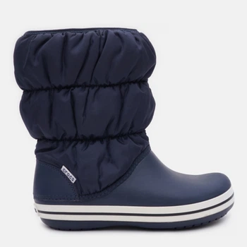 Жіночі дутики Crocs Jibbitz Winter Puff Boot 14614-462-W7 37-38 23 см Темно-сині (191448206175)