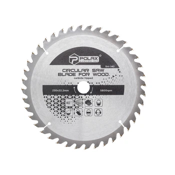 Диск пильный по дереву с твердосплавными напайками 230x22.2 40T Polax (54-140)