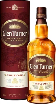 Віскі Glen Turner Triple Cask 0.7 л 40% у подарунковій упаковці (3147699111154N)