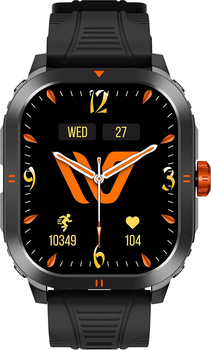 Смарт-годинник Weofly Pioneer Black (6958901174563)