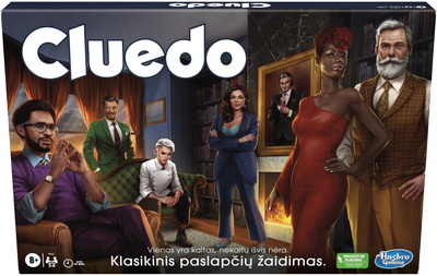 Настільна гра Hasbro Cluedo (литовська версія) (5010996278449)