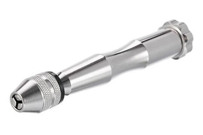 Ручний дриль Intertool 120 мм, діаметр патрона 0.3-3.6 мм, алюмінієвий корпус, для точного свердління (NT-6011)