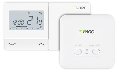 Терморегулятор ENGO CONTROL E901RF программируемый, беспроводной