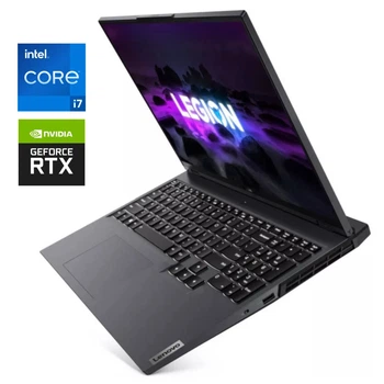 Ігровий ноутбук Lenovo Legion 5 Pro 16ITH6H / 16" (1920x1200) IPS / Intel Core i7-11800H (8 (16) ядер по 2,3 - 4,6 ГГц) / 16 ГБ DDR4 / 512 ГБ SSD NVMe / nVidia GeForce RTX 3070, 8 ГБ GDDR6, 256-біт / WebCam б/в