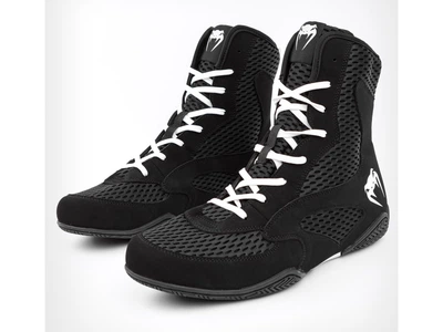 Боксерки VENUM Contender Boxing Shoes US 11,5 (EUR 44,5) чорний/білий (5491)
