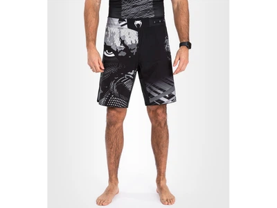 Шорти для ММА VENUM Gorilla Jungle Fightshort XL чорний/білий (5556)