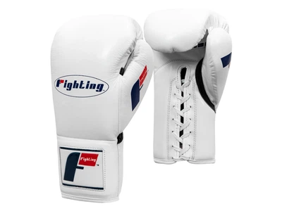 Професійні рукавички FIGHTING SPORTS Fearless Certified Pro Fight Gloves II 10 унцій білий (5229)