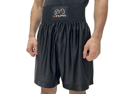 Боксерські труси RIVAL Dazzle Pro Boxing Trunks S чорний (5835)