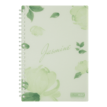 Тетрадь для записей Buromax Arabeski Jasmine A5 80 листов в клеточку (BM.2587-38)