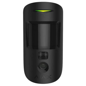 Датчик движения с фотокамерой для верификации тревог Ajax MotionCam Black