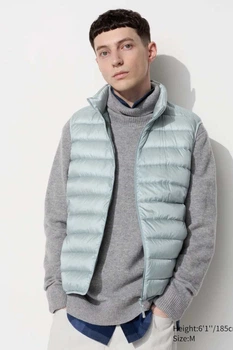 Жилет Uniqlo 52(XL) Светло-серый (123664)