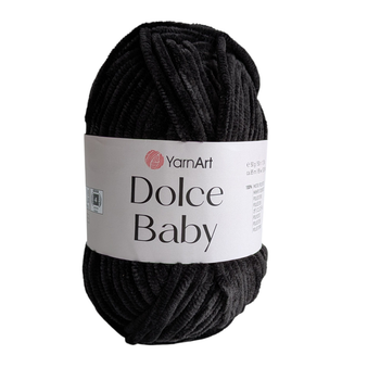 Пряжа YarnArt Dolce Baby №742 черный