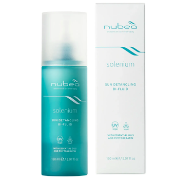 Двухфазный защитный и разглаживающий флюид для волос Nubea Solenium, 150ml