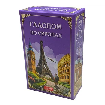 Настольная игра Галопом по Европе. (Кард) Ост.1205