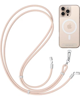 Ремешок-кабель Satechi On-the-Go USB-C 60W Desert Rose (1.5 м) (ST-LOTGLR)