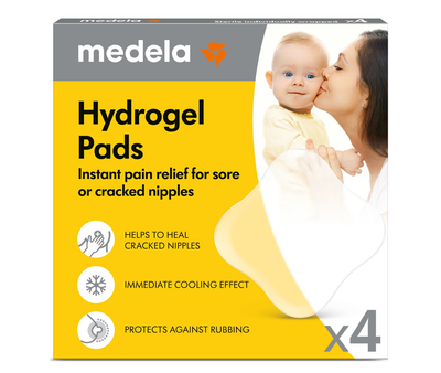 Podkładki termiczne Medela Hydrogel Patches 4 szt (7612367016797 / 6926365589513)