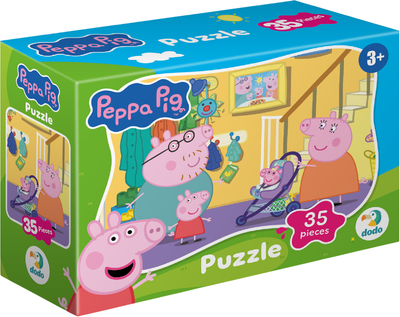 Мини-пазл DoDo Peppa Pig На прогулку 35 элементов (4823115912695)