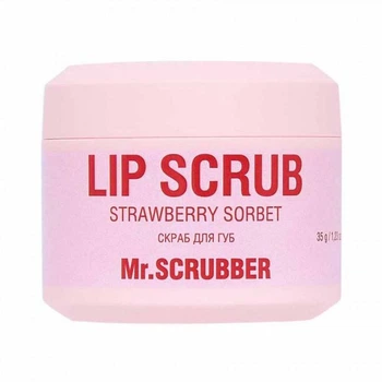 Скраб для губ MR.SCRUBBER Lip Scrub Strawberry Sorbet с ароматом клубничного сорбета 35 г (4823109704244)