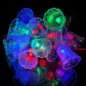 Гирлянда диодная нить "Новогодние звоночки" 20 LED 3.5 м, разноцветные от сети(7G-F-7727)