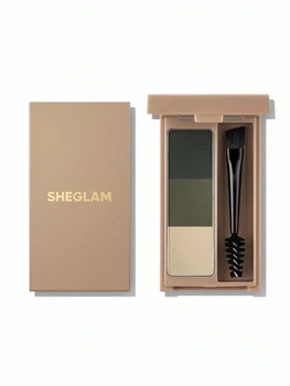Палетка для бровей Puff Brow Palette, Olive, 2.2 г