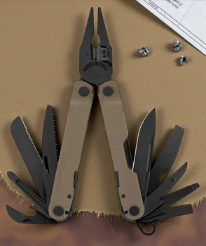 Мультиінструмент Leatherman Rebar Coyote, нейлоновий чохол