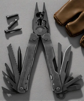Мультиінструмент Leatherman Super Tool 300 EOD Black, нейлоновий чохол MOLLE