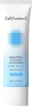Сонцезахисний крем для обличчя Cell Fusion C Aquatica Cooling Sunscreen Spf 50+ 50 мл (8809694627232)