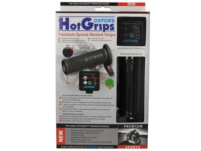 Гріпси ( ручки руля ) з підігрівом Oxford Hotgrips Premium Sports 22мм