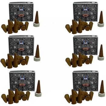 Super Hit dhoop cones Конусы 120 грамм (6 по 20 гр) Satya безосновное благовоние 32423