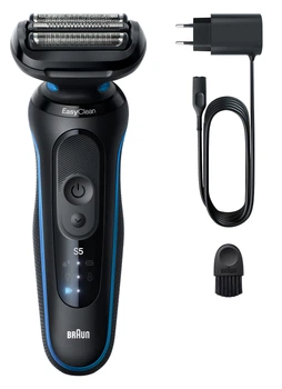 Электробритва Braun Series 5 52-B1000S голубая (8700216646130)