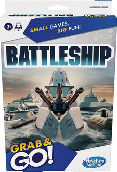 Gra planszowa Hasbro Grab and Go Statki Battleship (wersja angielska) (5010996163394)