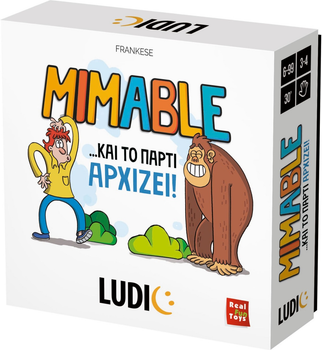 Gra planszowa Ludic Pantomima – zwariowane scenki (wersja grecka) (8057592352651)