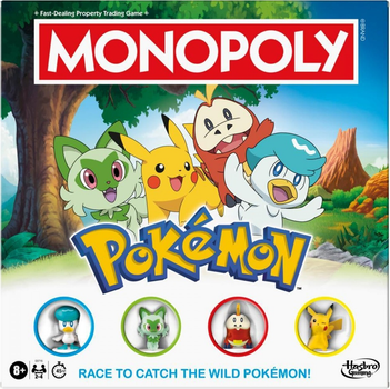 Gra planszowa Hasbro Monopoly Pokemon (wersja grecka) (5010996308405)