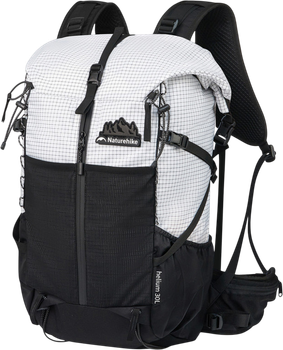 Рюкзак туристичний Naturehike Helium CNK2300016 30+5 л Білий (6976507663311)