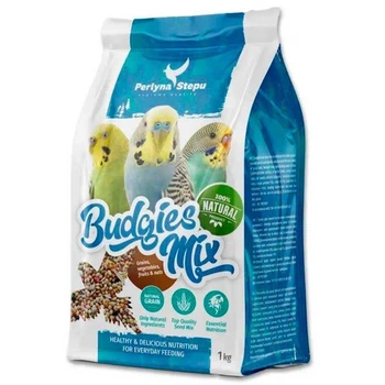Жемчужина Степи Budgies Mix зерносмесь для волнистых попугаев, 1 кг