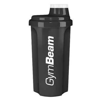 Шейкер GymBeam 700 мілілітрів Чорно-білий
