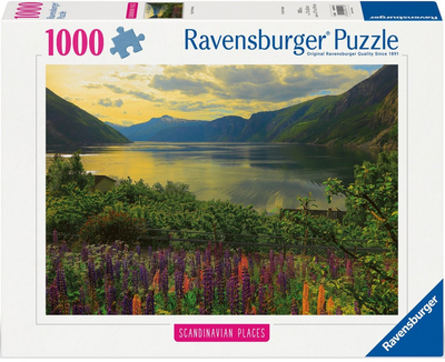Puzzle Ravensburger Fjord in Norway 1000 elementów 12000115 (4005555001157)