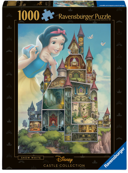 Puzzle Ravensburger Disney Castles Królewna Śnieżka 1000 elementów 12000257 (4005555002574)